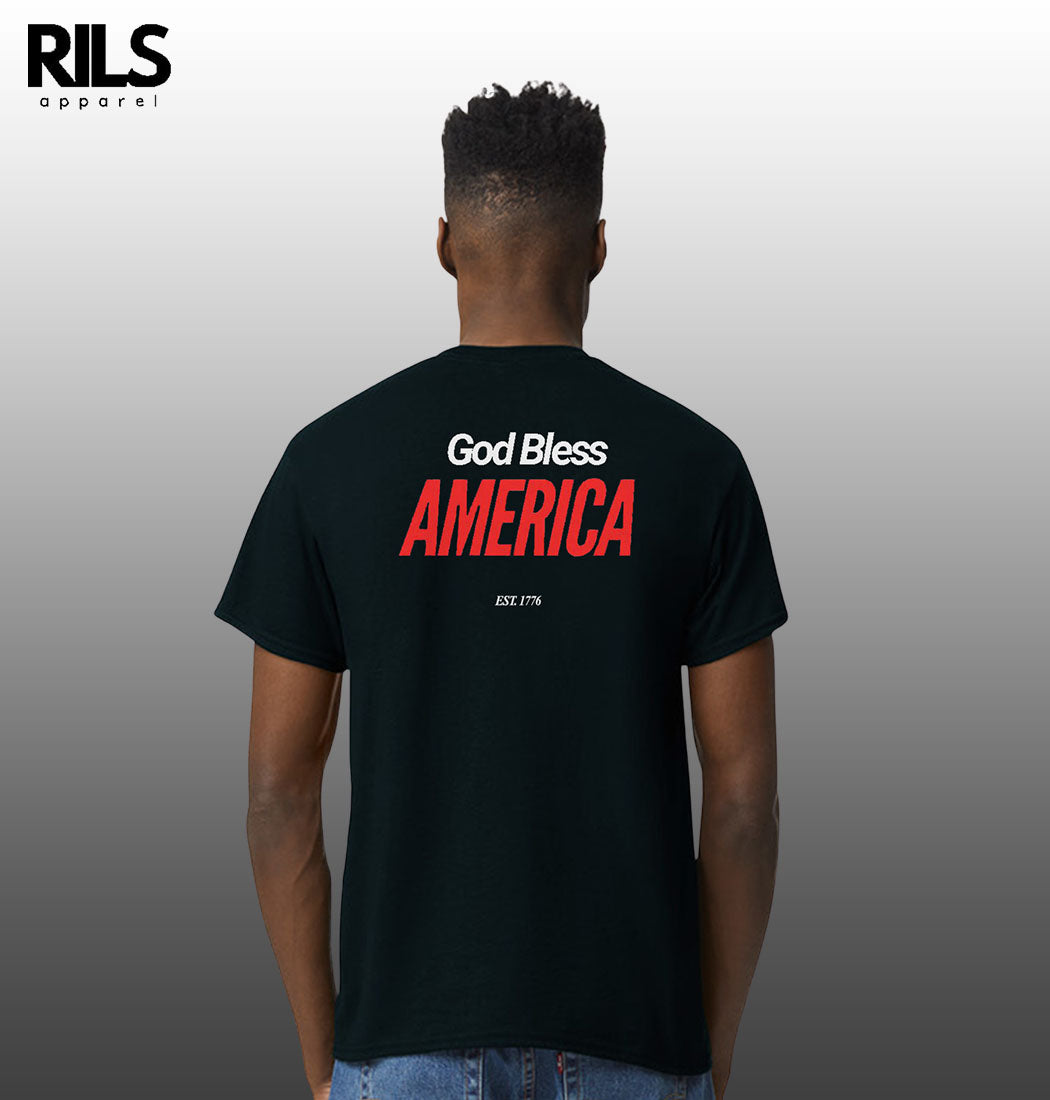 GOD BLESS AMERICA EST. 1776 TEE