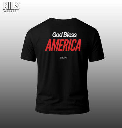 GOD BLESS AMERICA EST. 1776 TEE